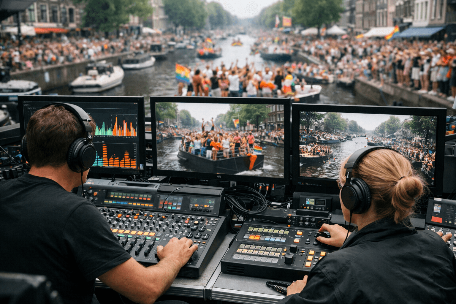 Broadcast operators bringing live parade audio closer to coverage